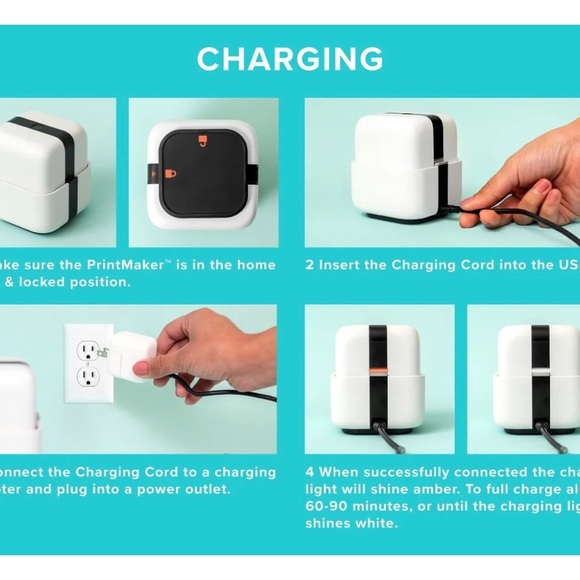 Mini printer. 
Glide, print, and make DIY designs with this handheld PrintMaker. - Picture 4 of 13